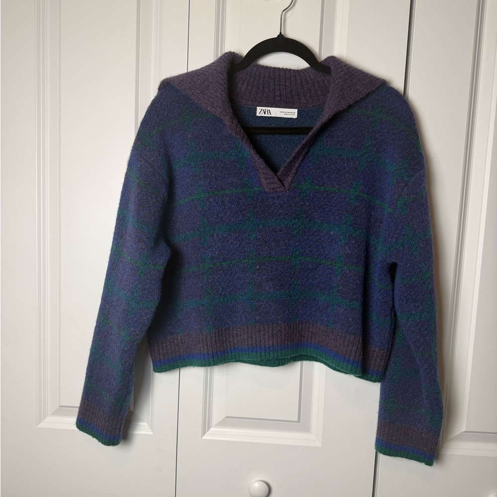 Zara crop sweater